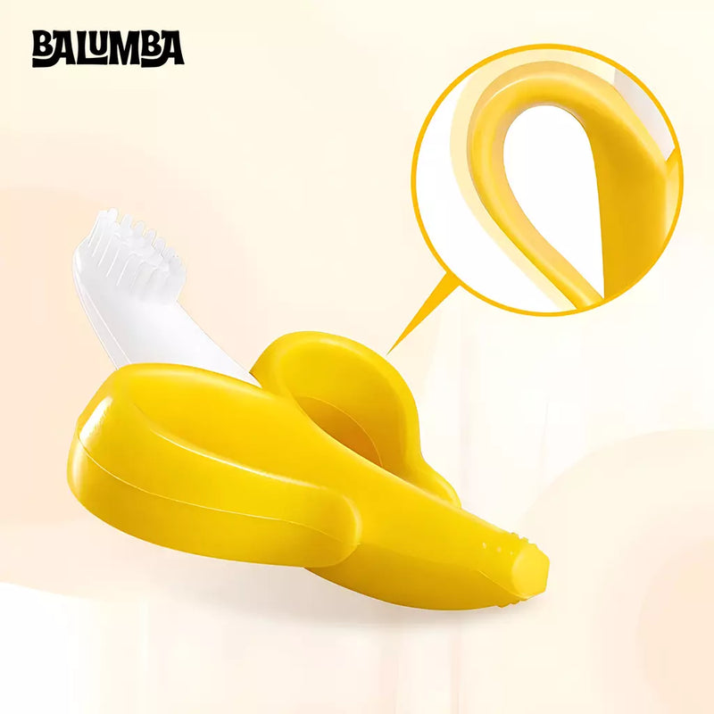 LittleBanana Baby Teether & Toothbrush (2 Pcs)