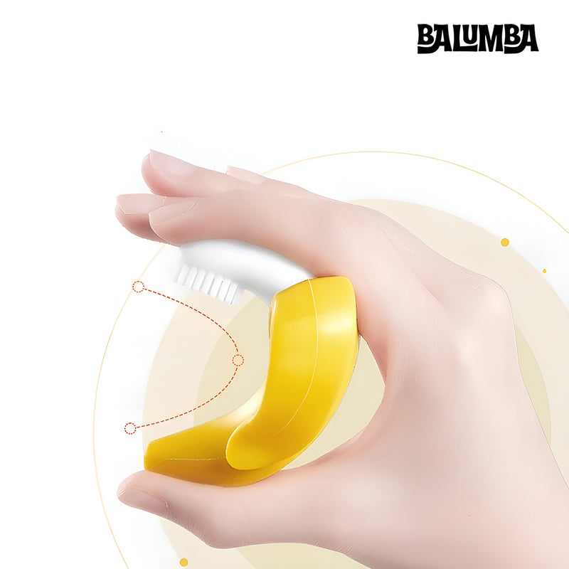 LittleBanana Baby Teether & Toothbrush (2 Pcs)