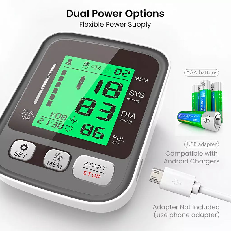 FamilyPulse Arm Blood Pressure Monitor