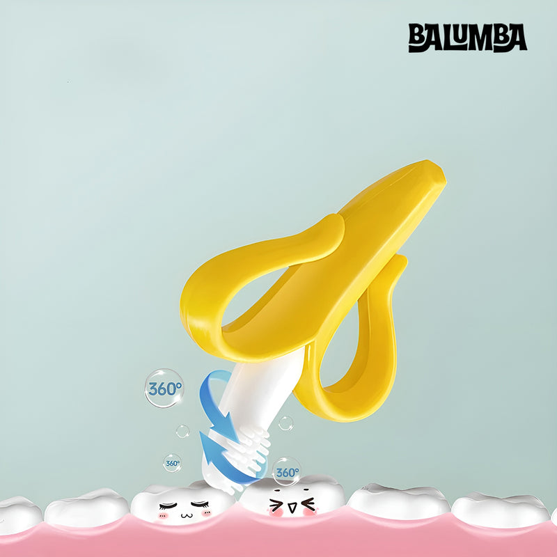 LittleBanana Baby Teether & Toothbrush (2 Pcs)