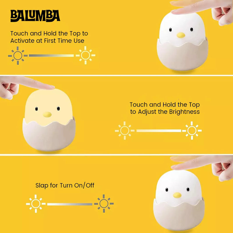 CozyEgg Silicone Kids Lamp
