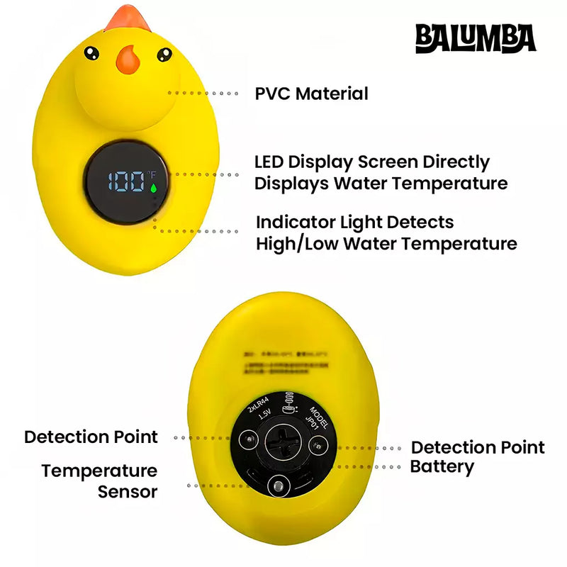 DuckieTemp Digital Bath Thermometer