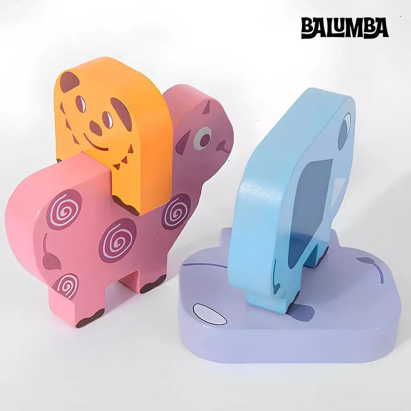 WobbleZoo Stacking Block Game
