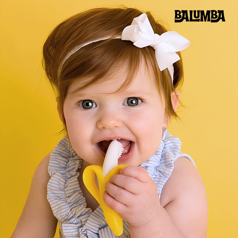 LittleBanana Baby Teether & Toothbrush (2 Pcs)