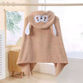 FluffyNest Hooded Robe Bath Towel