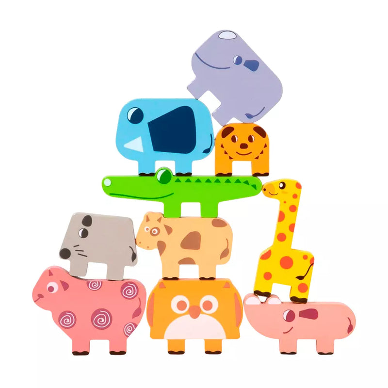 WobbleZoo Stacking Block Game