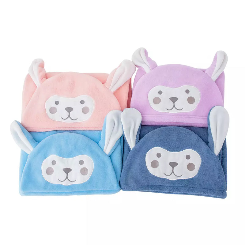 FluffyNest Hooded Robe Bath Towel