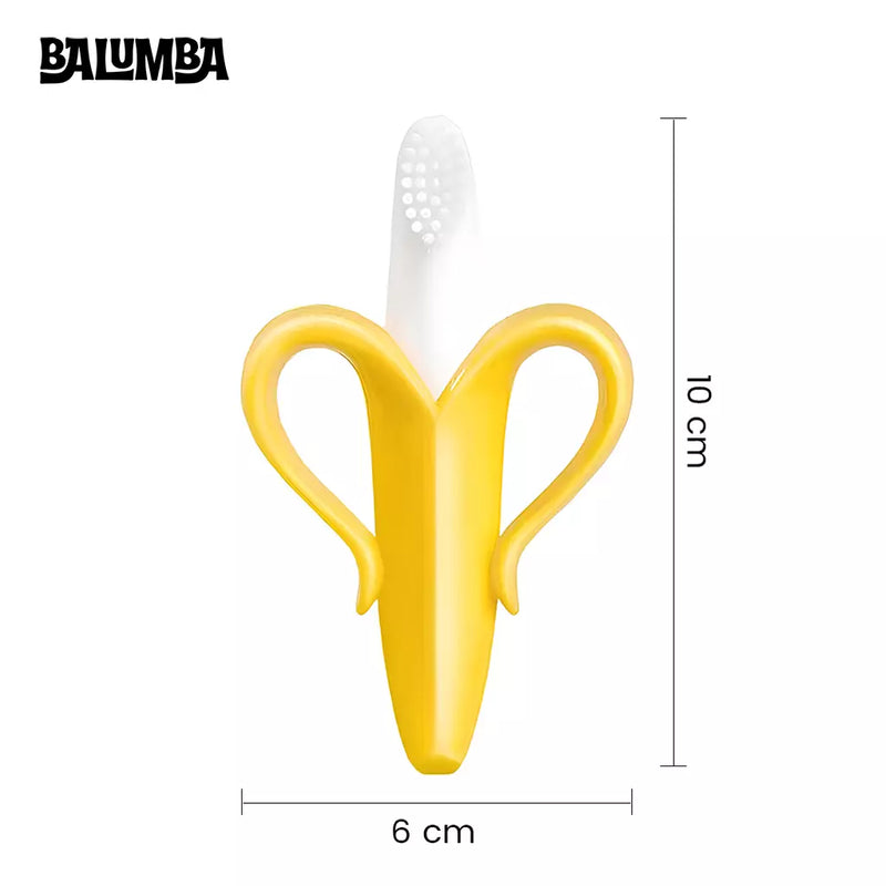 LittleBanana Baby Teether & Toothbrush (2 Pcs)